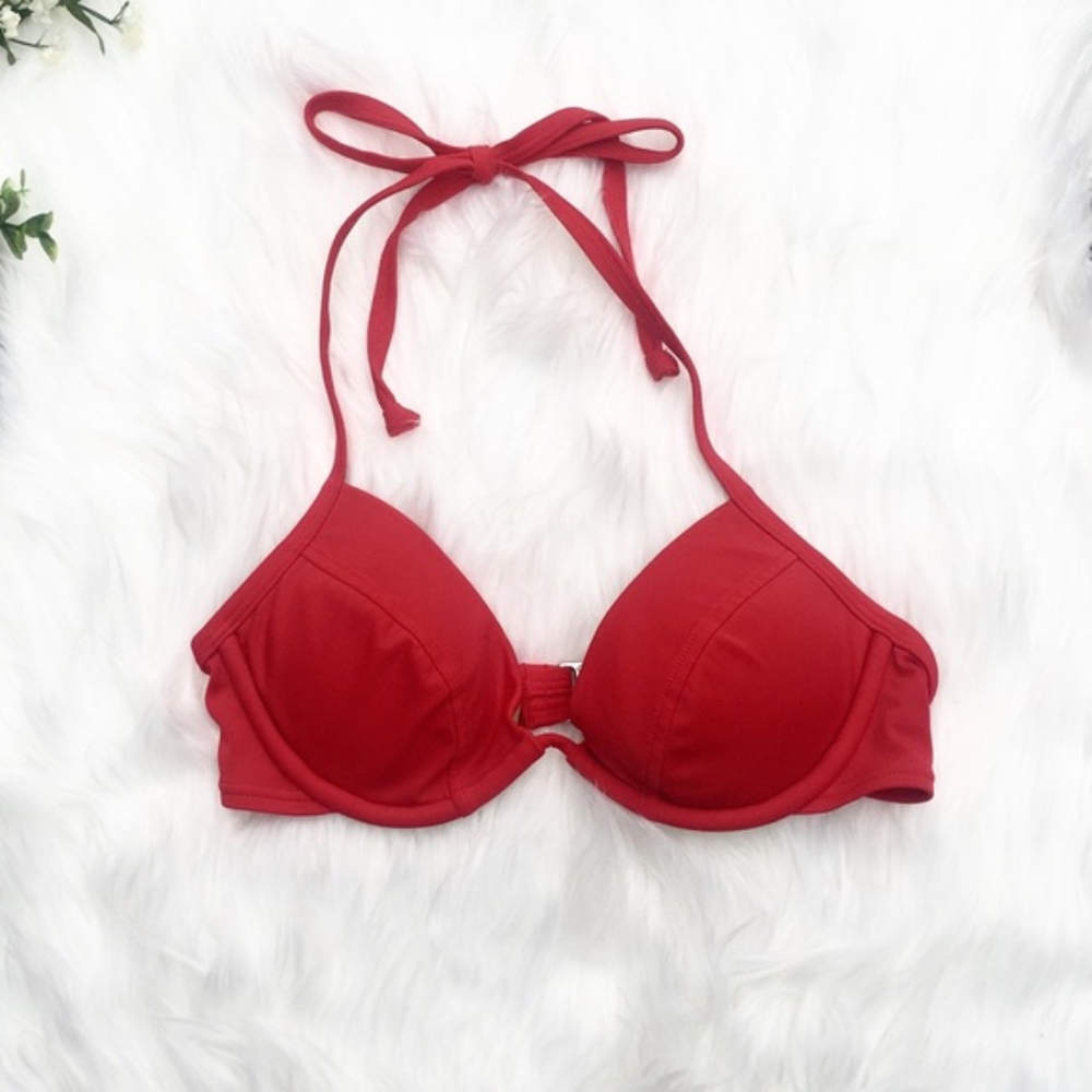 VICTORIA’S SECRET Red Bikini Top
